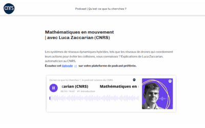 Qu’est-ce que tu cherches ?  avec Luca Zaccarian, directeur de recherche CNRS
